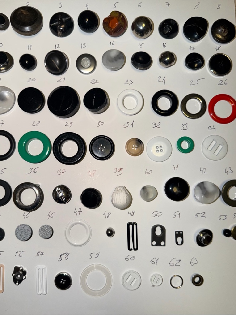 Assorted Black and White Buttons - Multi-Pack